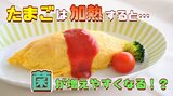 “卵を加熱”で菌が増殖？加熱で“安全”は間違いかも…安全でおいしく食べるには　|　富山のニュース｜天気・防災｜チューリップテレビ