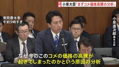 小泉農水大臣「まずやらなければいけないことはコメ価格高騰の原因分析」関係閣僚会議きょう夕方開催| TBS CROSS DIG with Bloomberg