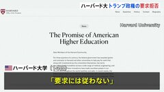 ハーバード大学「いかなる政権も指示すべきでない」　トランプ政権の「要求に従わない」と表明| TBS CROSS DIG with Bloomberg