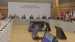 フランス・マクロン大統領　戦闘終結後のウクライナの安全を保証するための計画策定呼びかけ、ヨーロッパ各国の軍幹部らの会合で| TBS CROSS DIG with Bloomberg