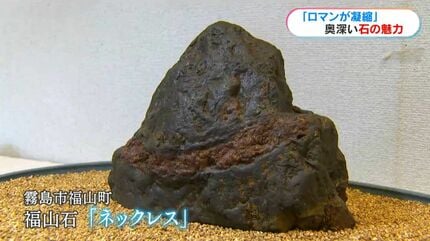 ロマンが詰まっている」石の知られざる魅力「鑑賞石展」鹿児島市で27日