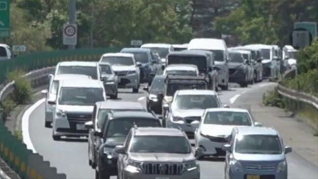 お盆の渋滞予測　中央道上り線は10日 11日 15日 16日にピーク　小仏トンネル先頭に最大30キロ予想　渋滞を発生を避けるポイントは　山梨|TBS NEWS DIG