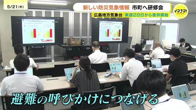 新たな防災気象情報 「避難の呼びかけ」つなげる自治体向け研修会 約300人が参加 広島地方気象台|TBS NEWS DIG
