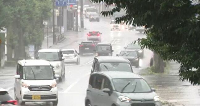 午前中は「大雨」 午後は「強い日差し」 石川県内はめまぐるしく天気変わる一日に|TBS NEWS DIG