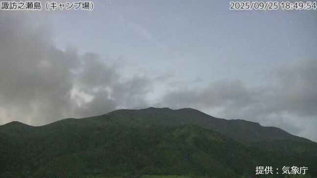 十島村・諏訪之瀬島　気象台「平常時より地震多い状況当分続く」今後の地震・雨に注意呼びかけ|TBS NEWS DIG