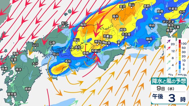 【大雨情報】北陸地方　警報級の大雨の可能性　雷を伴って激しい雨が降り大雨となる所も【雨と風のシミュレーション】|TBS NEWS DIG