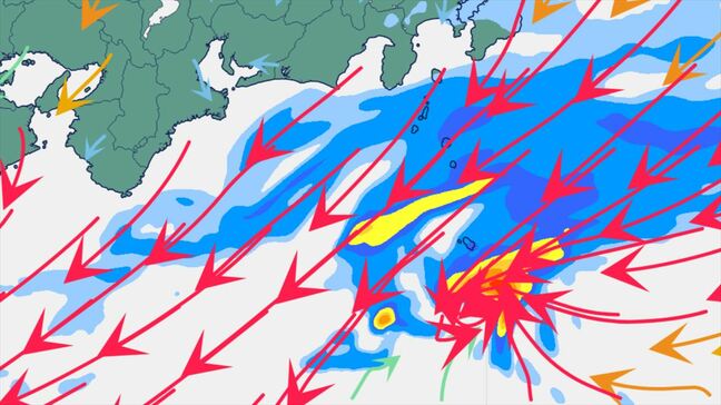 【関東甲信】伊豆諸島21日夕方～夜遅くにかけ　線状降水帯発生し大雨災害発生の危険度が急激に高まる可能性　【雨と風のシミュレーション・全国きょう あす 週間天気】|TBS NEWS DIG