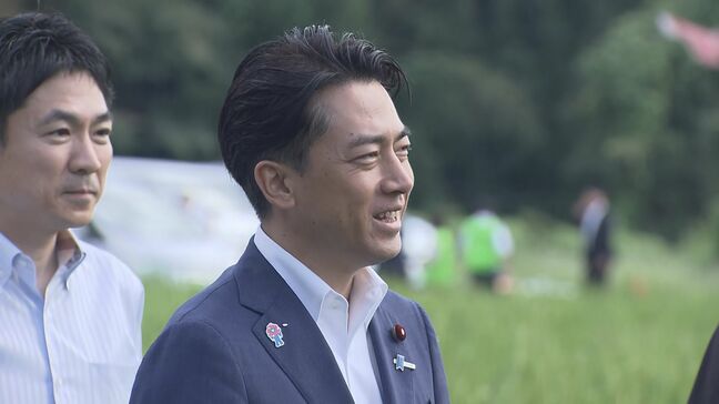 「新たな選択肢に」小泉農水大臣が“水をはらない”コメ作り視察 福島・郡山市|TBS NEWS DIG