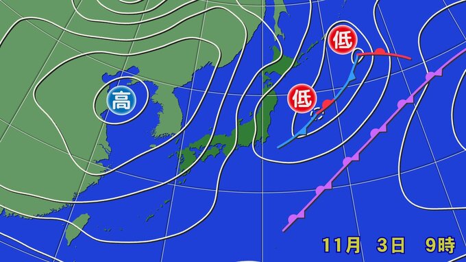 ３日　近畿地方で木枯らし１号発生　空気の乾燥にも注意　|　高知のニュース・天気｜KUTV NEWS | KUTVテレビ高知
