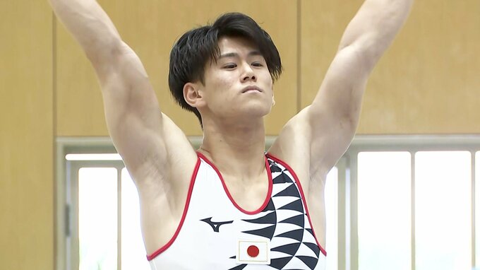 体操日本代表 パリ五輪メダル獲得へ 橋本大輝らが本番想定の試技会で実技披露|TBS NEWS DIG