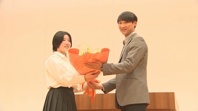「メダルをかけて、もう一度母校に」パリ五輪出場権獲得　ローイング古田直輝選手が地元で意気込み　|　BSSニュース | BSS山陰放送