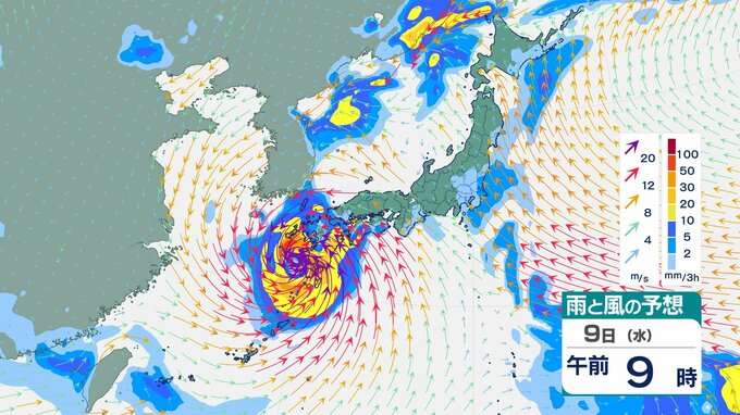【台風6号】勢力を強め、北よりに進路を変え…九州にかなり接近か　さらに進路を北北西へ変える予想も【8月11日にかけての雨風シミュレーション】|TBS NEWS DIG