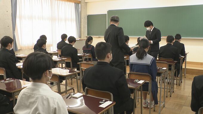 「40校に6929人が受験」石川で全日制公立高校の一般入試はじまる　|　石川県のニュース｜MRO北陸放送