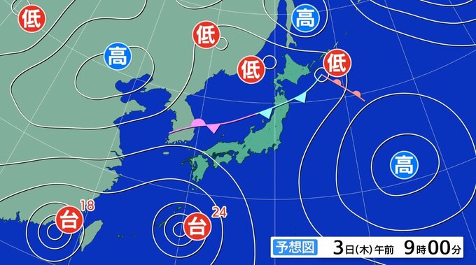 【気象情報】北陸地方で警報級の大雨おそれ　石川・富山で24時間120ミリ予想、記録的大雨後の土砂災害に警戒を【雨と風のシミュレーション】　|　富山のニュース｜天気・防災｜チューリップテレビ