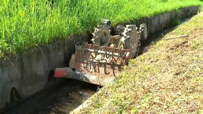 トラクターが川に転落　運転していた男性が意識不明　鹿児島県姶良市|TBS NEWS DIG