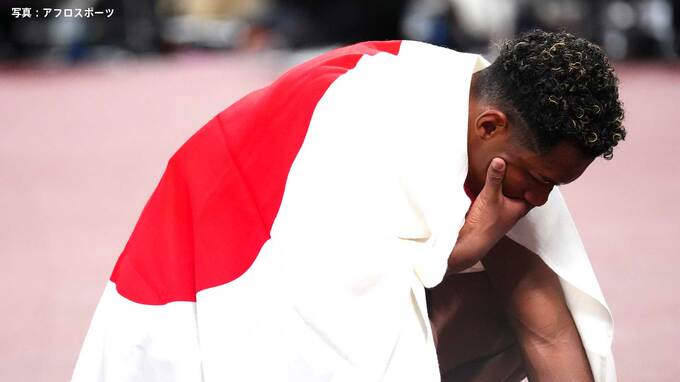 男子110mH・村竹ラシッド、メダルまで0秒06届かず涙の5位「何が足りなかったんだろう・・・」日本人最高タイも悔しさ滲ませる【東京世界陸上】|TBS NEWS DIG
