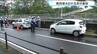 仙台西道路そばの側道で車4台が玉突き　警察が原因を調査中　|　宮城のニュース│tbc NEWS│tbc東北放送