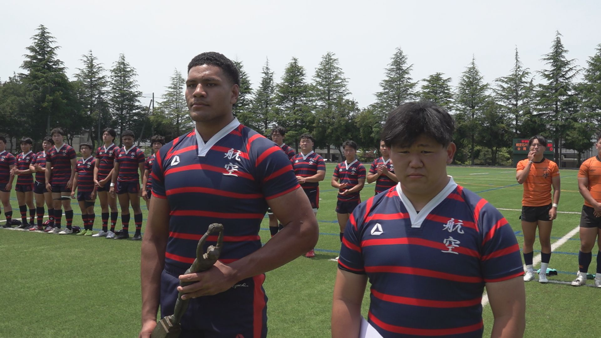 ボ*ム様 日本航空石川　ラグビー　ヤッケ　下 高校ラグビー】日本航空石川「被災した人たちの分まで」11トライ大勝