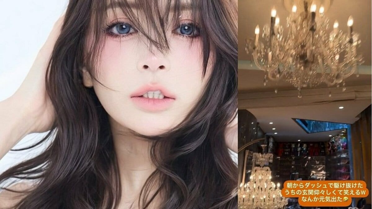 浜崎あゆみ】シャンデリア連発の豪華な玄関を「朝からダッシュで