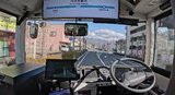 30個のカメラとセンサーが車や人を感知…無人で運行する「レベル４」自動運転バス、公道使って全国3か所目の実証実験、運転手不足の解消に期待　長野・塩尻市　|　SBC NEWS | 長野のニュース | SBC信越放送
