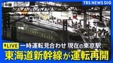 【ライブ】東海道新幹線が約3時間ぶりに運転再開 浜松駅で人が線路に立ち入り 上下線ともに一時運転見合わせ 東京駅の現在の様子(2026年6月19日LIVE配信)|TBS NEWS DIG
