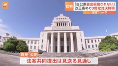 政治資金規正法改正 自民・公明が「与党の法案提出」見送る見通し　パーティー券購入者の公開基準めぐり溝埋まらず| TBS CROSS DIG with Bloomberg