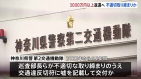 神奈川県警第2交通機動隊の不適切取り締まり問題　返還する反則金は3000万円以上か　当該の巡査部長らは近く書類送検の方針|TBS NEWS DIG