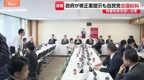 「国民のためにあるんだぞ！」再審制度見直し「修正案」法務省が提示も怒号が飛び交い紛糾　自民党合同会議|TBS NEWS DIG