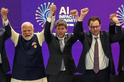 OpenAIとアンソロピック首脳、握手拒否－インドAIサミットの動画拡散