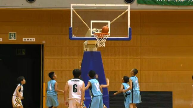 熱戦始まる！小学生バスケットボール大会　鹿児島|TBS NEWS DIG