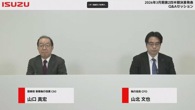 いすゞ 自動車 中間決算で増収も最終利益は11％減 円高・資材高騰響く|TBS NEWS DIG