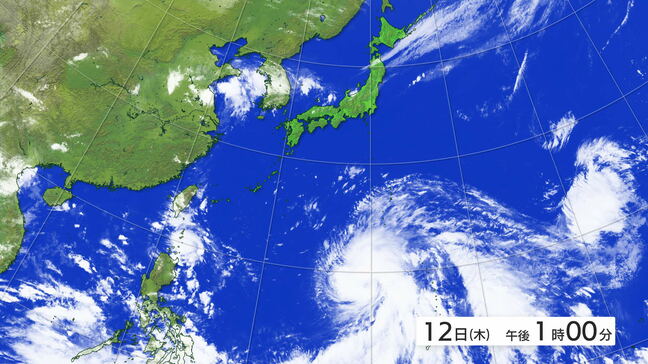 【台風情報】台風13号・バビンカは発達し「強い」勢力で14日から15日にかけ沖縄を通過の見込み 離れた西日本でも大雨のおそれ 最新の進路予想と雨と風シミュレーション|TBS NEWS DIG
