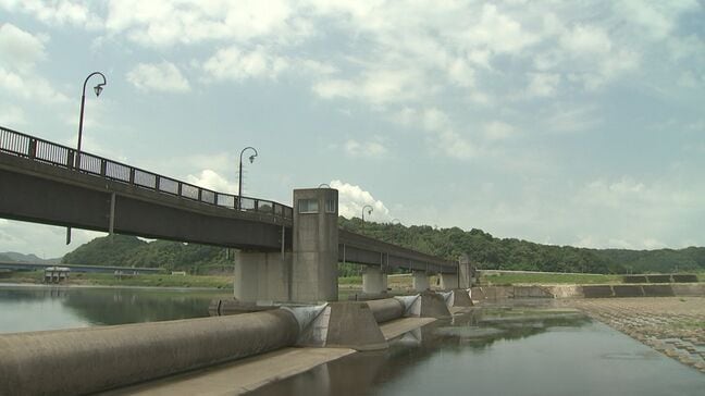 取水制限率高まる可能性…梅雨以降まとまった雨降らず　流量が3分の1程度に　20％を超えると「農業用水」「工業用水」に影響　鳥取・日野川|TBS NEWS DIG