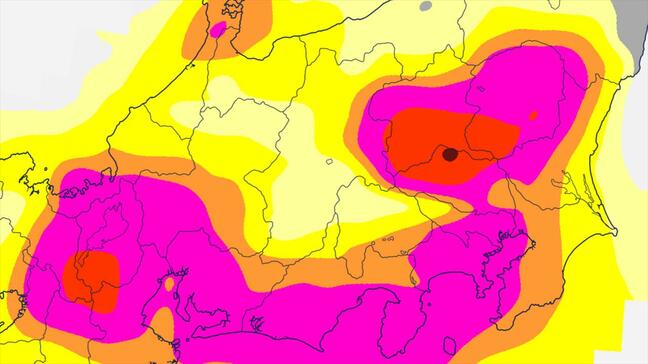 【関東甲信】17日夕方にかけ雷を伴った激しい雨の所が　警報級の可能性も【雨と風のシミュレーション・発雷確率】|TBS NEWS DIG