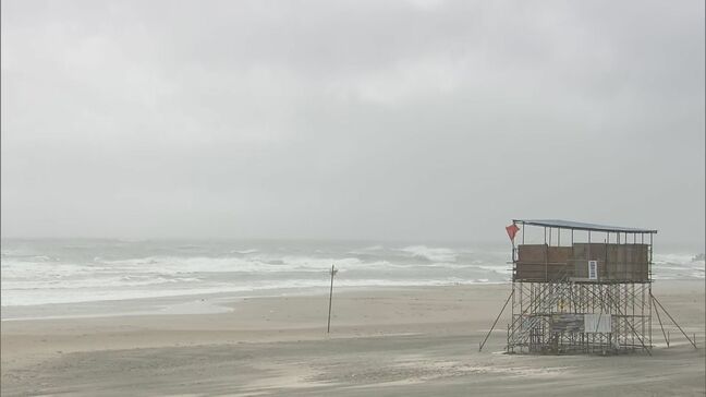 【台風9号】沿岸部は強風・高波注意 夏休み中の海水浴場も遊泳禁止に 福島|TBS NEWS DIG