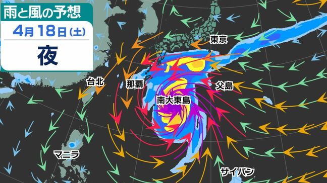 【台風のたまご＝熱帯低気圧】発生へ  沖縄の南へ北上か？ 【雨・風のシミュレーション9日（木）～18日（土）】|TBS NEWS DIG