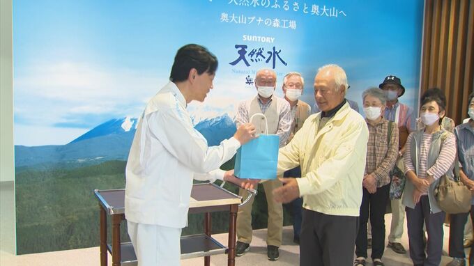 サントリー天然水　奥大山ブナの森工場　来場者１５万人＆１５周年 　鳥取県・江府町　|　BSSニュース | BSS山陰放送