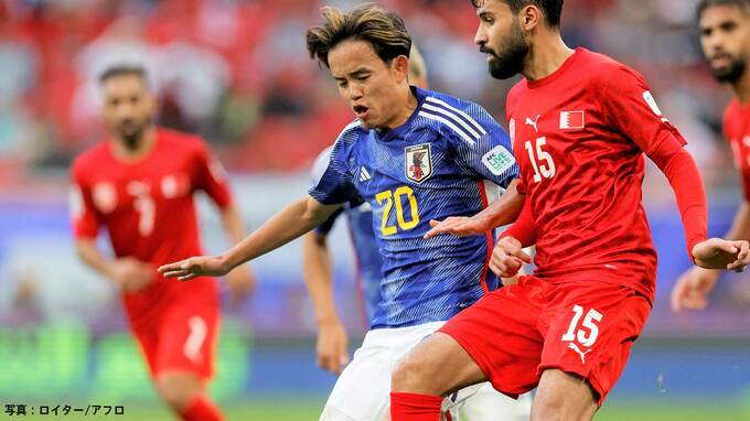 日本代表、2点目の久保「オフサイドと分かってもシュートを打った」堂安「何が何でも優勝したい」バーレーンに快勝で8強入り|TBS NEWS DIG