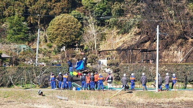 【速報】千葉・睦沢町で住宅火災　小学生の女の子2人を含む3人安否不明　ほか2人病院に搬送、搬送時意識あり|TBS NEWS DIG