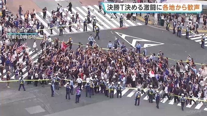 「突破できて本当に良かった」日本列島は朝から歓喜の声　サッカーワールドカップ・日本代表が決勝トーナメント進出　スウェーデンと1-1の引き分け|TBS NEWS DIG