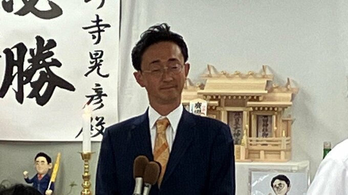【敗戦の弁】青森県知事選　小野寺晃彦氏　|　青森のニュース│ATV NEWS│青森テレビ