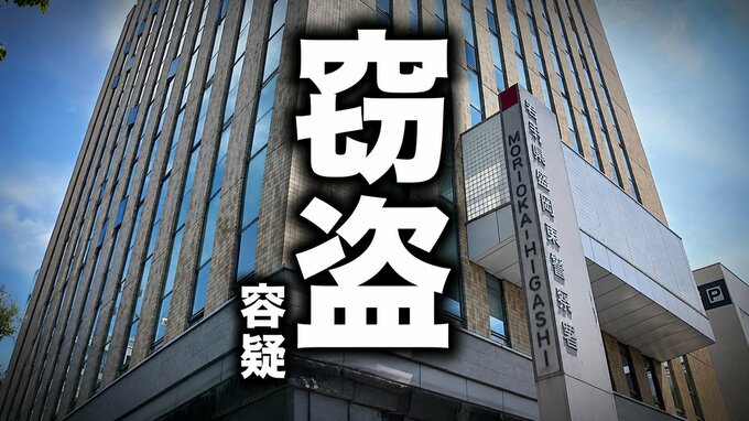 商業施設でブラウスなど1万数千円分盗んだ疑い　50代自称調理員の女を窃盗の疑いで逮捕　取り調べに容疑認める　盛岡市|TBS NEWS DIG
