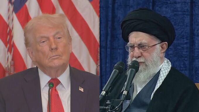 トランプ大統領「イランは新たな指導者探す時が来た」　最高指導者ハメネイ師の交代求める