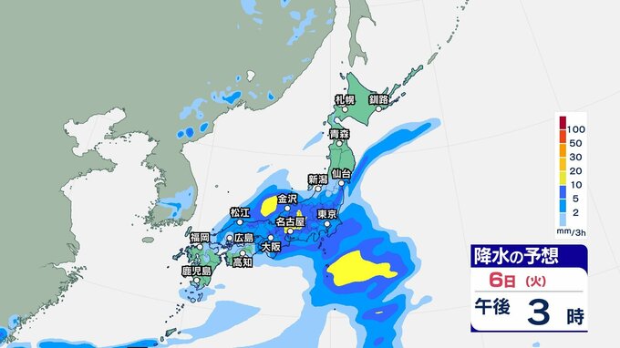 【GW6日連休最終日は雨】5日は、大気の状態不安定に「落雷」や「突風」「ひょう」「急な強い雨」に注意 (北日本)　|　愛媛のニュース - Nスタえひめ｜あいテレビは6チャンネル