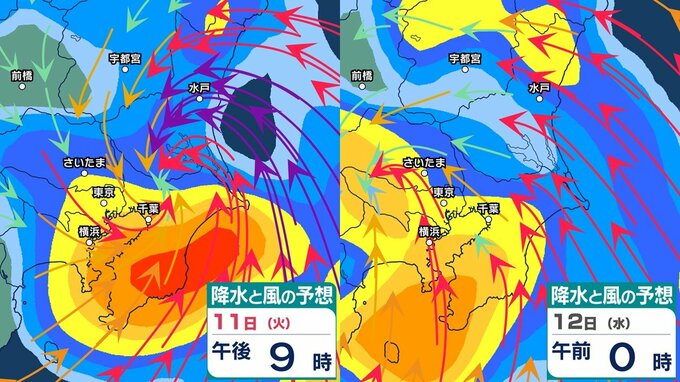 【東京首都圏どうなる？】関東直撃予想の逆走台風15号　明日11日（山の日）～12日に関東・東北に上陸か…　その後は西日本へと列島横断予想　「お盆」の日本への影響は？　進路図／雨風シミュレーション|TBS NEWS DIG