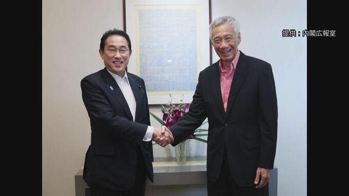 “異例”の空港での首脳会談　岸田総理、アフリカ訪問の帰途シンガポールで|TBS NEWS DIG