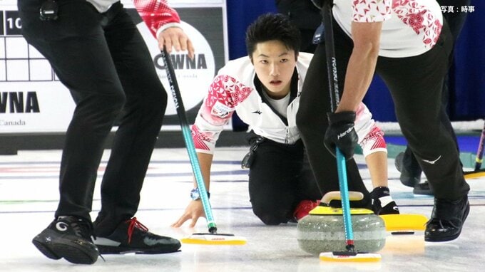 カーリング日本男子、7ー3でニュージーランドに勝利 2大会ぶりの五輪出場に望みつなぐ 次戦、勝てばPO進出【世界最終予選】|TBS NEWS DIG