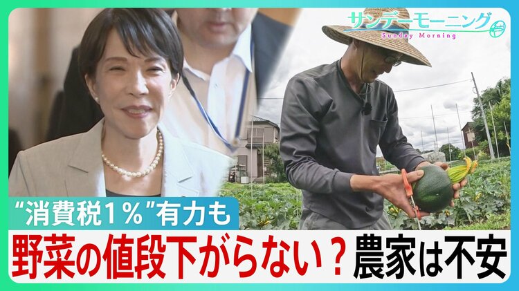 消費税“1%”有力も野菜の値段は下がらない？農家「高くなる可能性