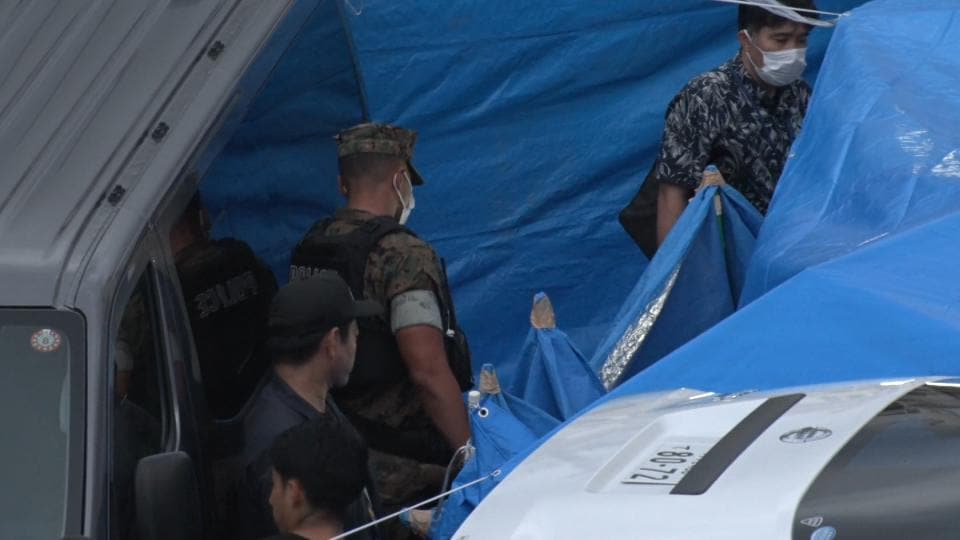 「事件性疑われる部分なし」　遺体で発見の米軍男性　警察は自殺とみて銃の入手経路捜査