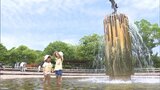 暑い一日 30℃を超える真夏日に涼を求める人々は 久世で34.3℃ 滝宮で33.2℃【岡山】|TBS NEWS DIG